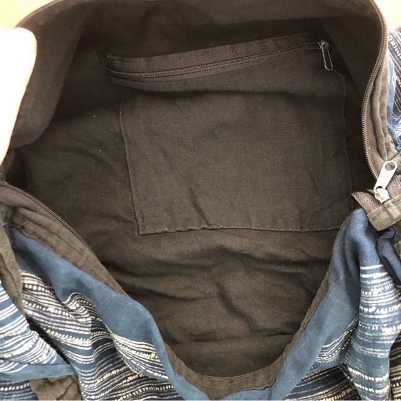 Vintage Multicolored Boho Hippie Festival Baggy Slouchy Roomy Shoulder Bag - Picture 6 of 13